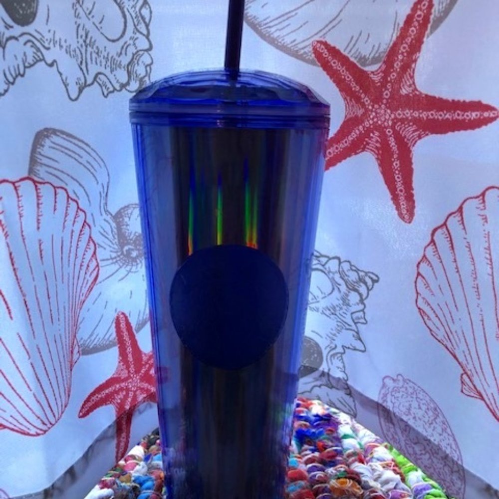 🌊 2022 Summer Starbucks Purple Dome 24oz Venti Tumbler 🧜‍♀️